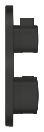 Unitate comanda Grohe 1022122430, 1 bar, 158 mm, 10 mm, 1 iesiri, 1 functii palarie dus, 1/2 dimensiune racord, Negru [3]