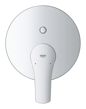 Baie - Unitate comanda Grohe 24043003, Eurosmart, tip comanda monocomanda, tip incastrare aparent, numar iesiri 2, crom