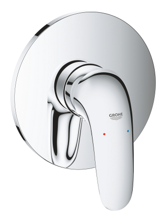 Unitate comanda Grohe 24046003, 1 bar, 158 mm, 10 mm, 1 iesiri, 1 functii palarie dus, 1/2 dimensiune racord, Crom [2]
