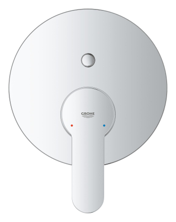 Baie - Unitate comanda Grohe 24052002, 1 bar, 158 mm, 10 mm, 2 iesiri, 1 functii palarie dus, 1/2 dimensiune racord, Crom