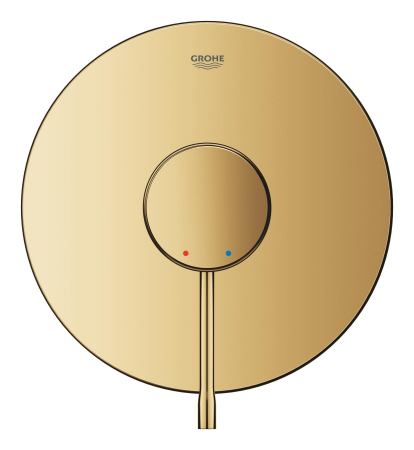 Sisteme de dus - Unitate comanda Grohe 24057GL1, Essence, 1/2'', 1 iesire, necesita valva, lucios, auriu