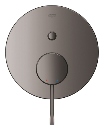 Sisteme de dus - Unitate comanda Grohe 24058A01, Essence, diverter, 2 iesiri, necesita valva, lucios, grafit