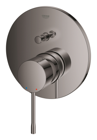 Unitate comanda Grohe 24058A01, Essence, diverter, 2 iesiri, necesita valva, lucios, grafit [2]