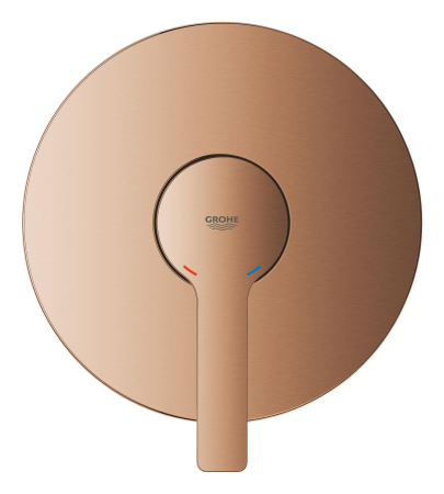 Unitate comanda Grohe 24063DL1, Lineare, 1 functie, necesita valva, mat, cupru [2]