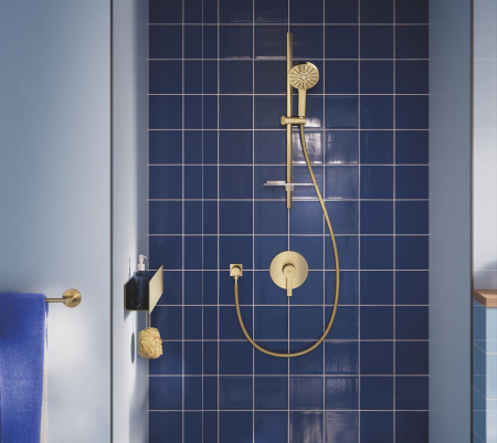 Unitate comanda Grohe 24063GN1, Lineare, 1 functie, necesita valva, mat, auriu [1]