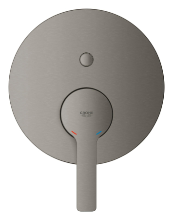 Sisteme de dus - Unitate comanda Grohe 24064AL1, Lineare, 2 iesiri, necesita valva, mat, grafit