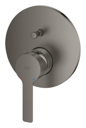 Unitate comanda Grohe 24064AL1, Lineare, 2 iesiri, necesita valva, mat, grafit [2]