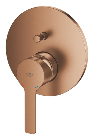 Unitate comanda Grohe 24064DL1, Lineare, 2 functii, diverter, necesita valva, mat, cupru [3]
