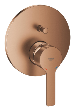 Sisteme de dus - Unitate comanda Grohe 24064DL1, Lineare, 2 functii, diverter, necesita valva, mat, cupru