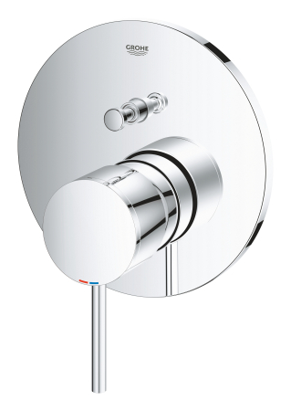 Unitate comanda Grohe 24066003, 1 bar, 158 mm, 10 mm, 2 iesiri, 1 functii palarie dus, 1/2 dimensiune racord, Crom [2]