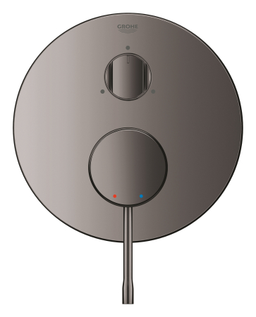 Baie - Unitate comanda Grohe 24092A01, Essence, diverter, 3 iesiri, necesita valva, lucios, grafit