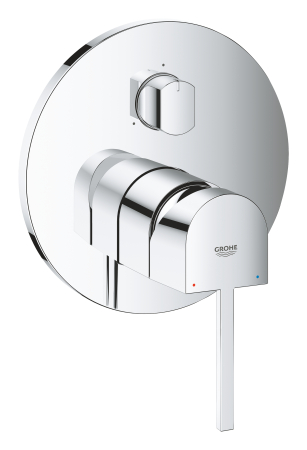 Unitate comanda Grohe 24093003, 2.5 bar, 158 mm, 10 mm, 3 iesiri, 1 functii palarie dus, 1/2 dimensiune racord, Crom [1]
