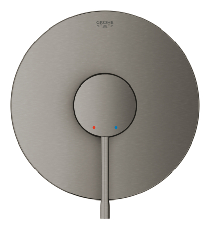 Sisteme de dus incastrate - Unitate comanda Grohe 24168AL1, Essence, 1 functie, necesita valva, mat, grafit