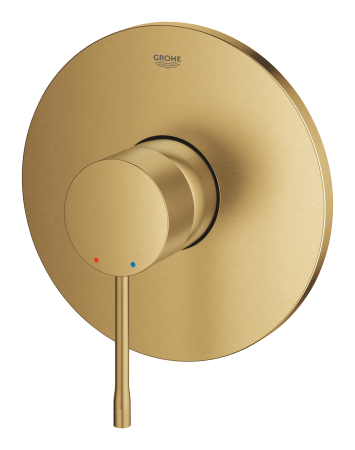 Unitate comanda Grohe 24168GN1, Essence, 1 functie, necesita valva, mat, auriu [2]