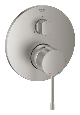 Unitate comanda Grohe 24169DC1, Essence, 3 functii, necesita valva, mat, otel satinat [1]