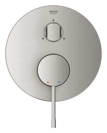 Sisteme de dus incastrate - Unitate comanda Grohe 24169DC1, Essence, 3 functii, necesita valva, mat, otel satinat