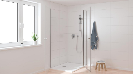 Unitate comanda Grohe 32590002, 1 bar, 163 mm, 11 mm, 1 iesiri, 1 functii palarie dus, 1/2 dimensiune racord, Crom [5]
