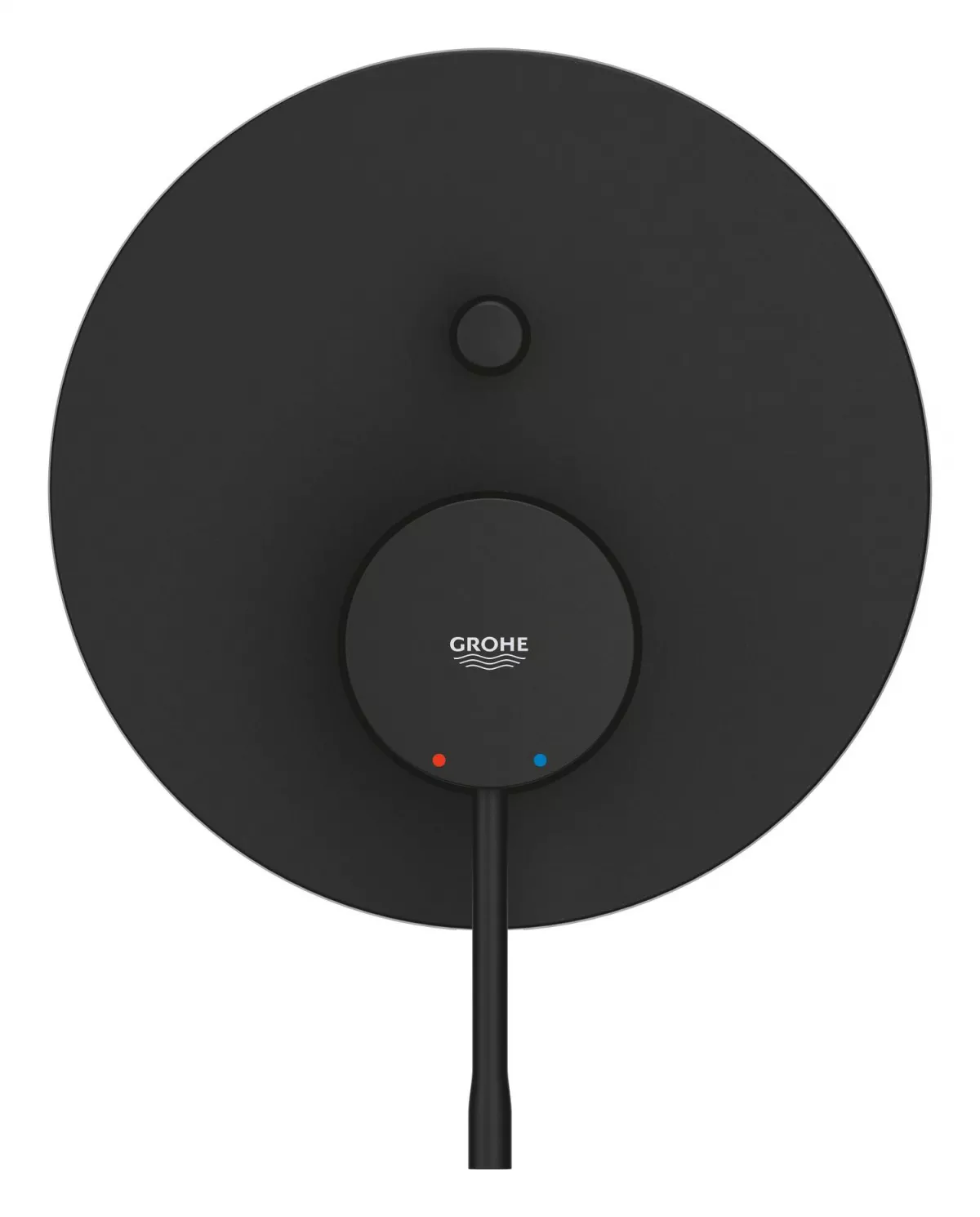Baterii sanitare - Unitate comanda Grohe Essence 24167KF1, 1/2'', incastrat, 2 iesiri, monocomanda, diverter, necesita set incastrat, mat, negru