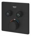 Unitate comanda Grohe SmartControl Cube, aparenta, termostat, 2 iesiri, necesita valva, mat, negru, 102166KF00 [2]
