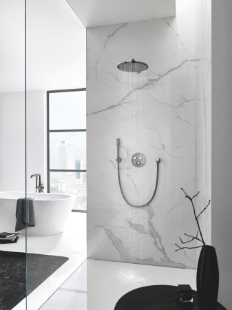 Unitate control Grohe 29119A00, Grohtherm Smartcontrol, 2 iesiri, termostat, necesita valva incastrata, lucios, grafit [2]