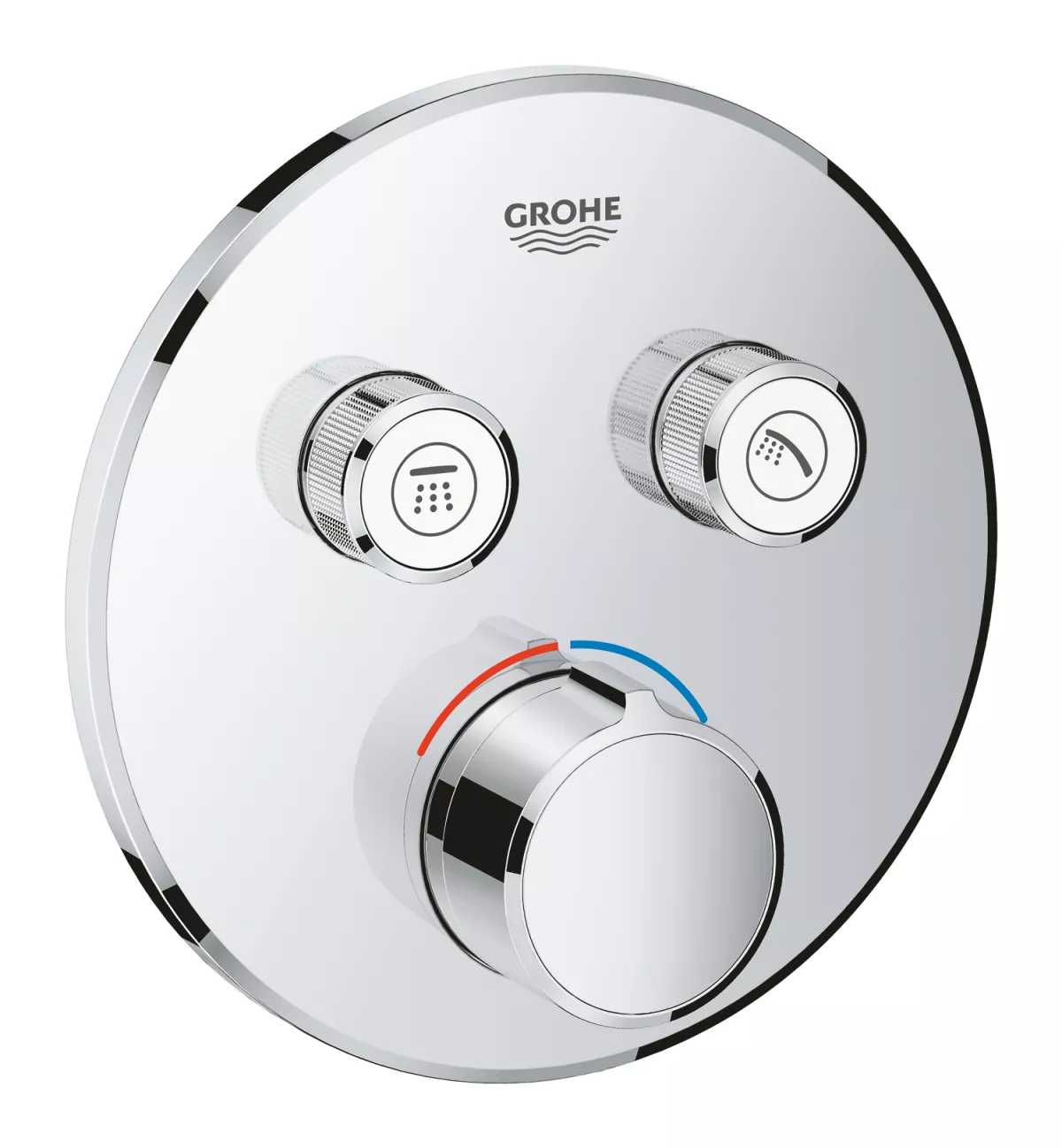 Seturi de dus - Unitate control Grohe Smartcontrol, 2 iesiri, necesita valva, crom, 29145000