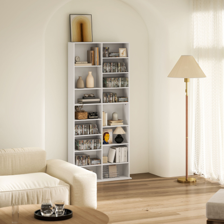  Unitate de depozitare pentru 640 CD-uri/360 DVD-uri/430 Blu-ray - Alb [7]