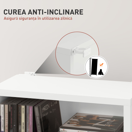  Unitate de Stocare pentru 260 de CD-uri/120 de DVD-uri - Alb [5]