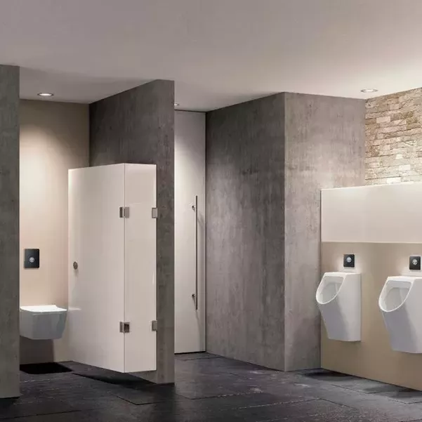 Urinal Geberit Smyle, suspendat, alimentare spate, alb, 500.254.01.1 [2]