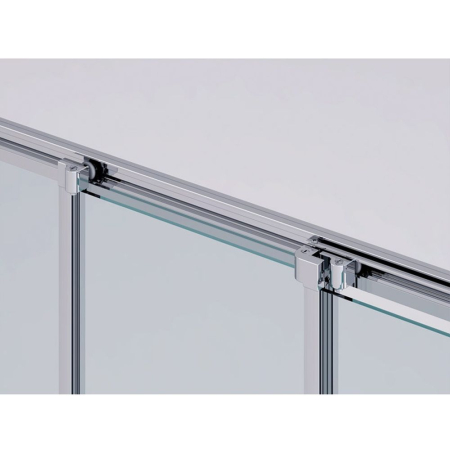 Usa culisanta dus sticla securizata formata din 2 elemente, 100x190 cm, Sanswiss Ocelia [3]