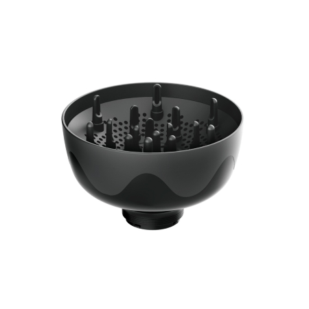 Uscator de par Rowenta Curl Harmony 3 in 1 CV7D30E0, 700 W, 2 trepte de viteza si temperatura, generator de ioni, grila detasabila, geanta de transport, crem & negru [16]