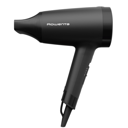 Uscator de par Rowenta Express Style CV1801F0, 1600W, 2 trepte de temperatura si putere, Tehnologia Effiwatts, concentrator, Negru  [1]