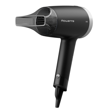 Baie - Uscator de par Rowenta Express Style CV1810F0, 1600 W, 2 trepte de temperatura si viteza, tehnologie Effiwatts, functie ionica, functie aer rece, negr