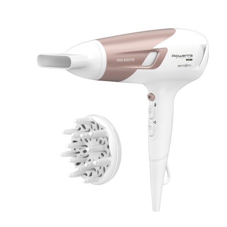 Uscator de par Rowenta Studio Dry Glow CV5830F0, 2300W, 2 trepte viteza, 3 trepte temperatura, tehnologie Thermo Control, alb [2]