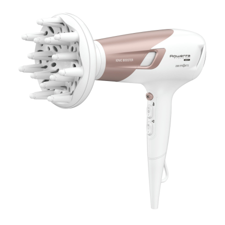Uscator de par Rowenta Studio Dry Glow CV5830F0, 2300W, 2 trepte viteza, 3 trepte temperatura, tehnologie Thermo Control, alb [1]