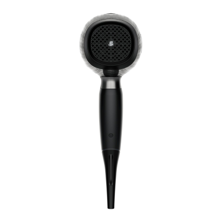 Uscator de par Rowenta x Karl Lagerfeld Pro Stylist CV888LF0, 2200W, Tehnologia Rowenta Air-to-Care, invelis Keratin&Glow, 3 accesorii, jet de aer rece, cablu 1.8m, negru&gri [10]