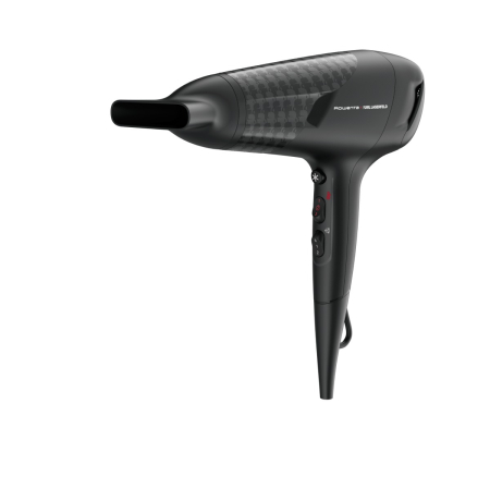Uscator de par Rowenta x Karl Lagerfeld Studio Dry CV581LF0, 2100W, Tehnologie Effiwatts, 6 trepte de viteza si temperatura, Tehnologie Thermo Control, Negru [6]