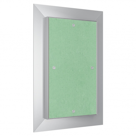 Usi de vizitare - Usita de vizitare VentEurope, rigips/aluminiu, 200x300 mm, grosime 15 mm, montaj cu suruburi autoforante