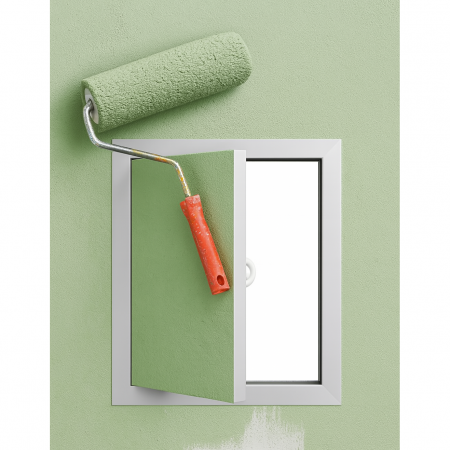 Usita de vizitare VentEurope LP3030U, aluminiu/rigips, 300x300 mm, grosime 15 mm, montaj cu suruburi autoforante [2]