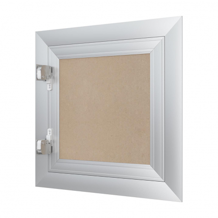 Usi de vizitare - Usita de vizitare VentEurope LP2020U, gips-carton/aluminiu, 200x200 mm, grosime 15 mm, montaj cu suruburi autoforante