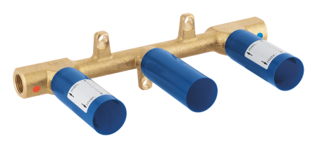 Valva lavoar Grohe 29025002, 1/2 diametru alimentare, 1/2 diametru iesire, 1 nr iesiri, 2 nr intrari, alama [1]