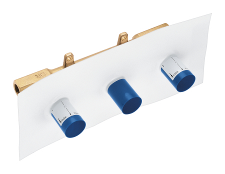Valva lavoar Grohe 29025002, 1/2 diametru alimentare, 1/2 diametru iesire, 1 nr iesiri, 2 nr intrari, alama [3]
