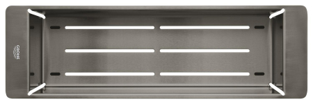 Vas chiuveta Grohe 40853AL0, 490 x 150 x 100 mm, otel inoxidabil, mat, grafit [1]