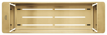 Vas chiuveta Grohe 40853GN0, 490 x 150 x 100 mm, otel inoxidabil, mat, auriu [1]