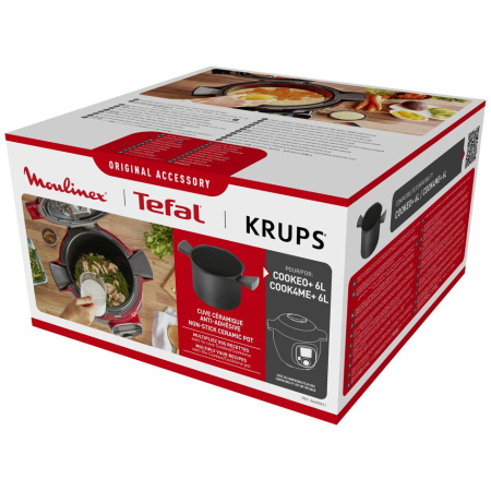 Vas de gatit Tefal XA605011, compatibil cu aparatele de gatit multicooker Tefal Cook4me CY85xx 6 L, invelis antiaderent, compatibil cu masina de  [4]