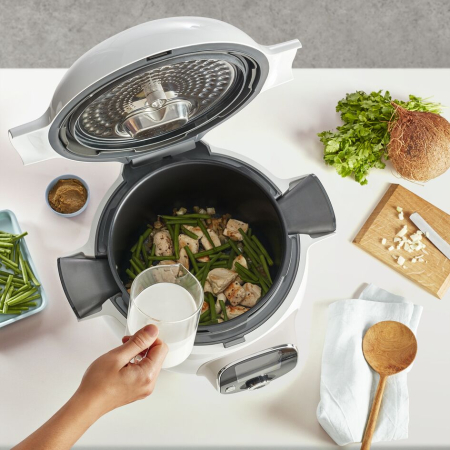 Vas de gatit Tefal XA605011, compatibil cu aparatele de gatit multicooker Tefal Cook4me CY85xx 6 L, invelis antiaderent, compatibil cu masina de  [2]