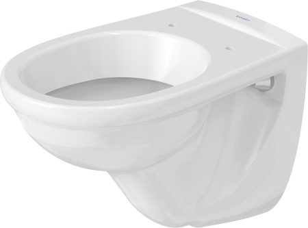 Baie - Vas WC Duravit 0184090000, D-Code, montaj suspendat, tip clatire jet de apa, tip evacuare orizontala, alb