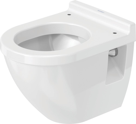 Baie - Vas WC Duravit 2202090000, Starck 3, montaj suspendat, tip clatire jet de apa, tip evacuare orizontala, alb