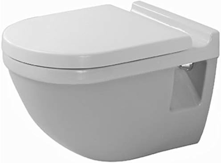 Baie - Vas WC Duravit 2206090000, Starck 3, montaj suspendat, zona montaj interior, tip clatire jet de apa, alb