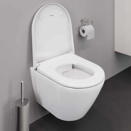 Vas WC Duravit 2588090000, D-Neo, montaj suspendat, zona montaj interior, tip clatire jet de apa, alb [3]