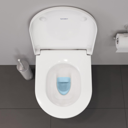 Vas WC Duravit 2588090000, D-Neo, montaj suspendat, zona montaj interior, tip clatire jet de apa, alb [7]